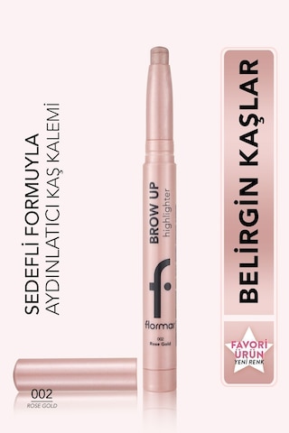 Flormar Brow Up Asansörlü Kalem Aydınlatıcı 002 Gold