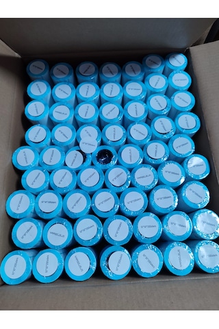Barkod Etiket Sticker 50x30 Mm Lamine Termal Etiket 1 Rulo 200 Tam Adet Etikettir 1