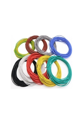 Çok Damarlı Montaj Kablosu 24awg Kahverengi 5m