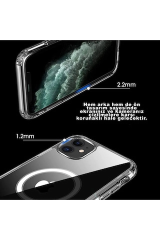Ringke Apple iPhone Uyumlu 12 Pro Max Kılıf Kamera Lens Korumalı Magsafe Destekli Şef