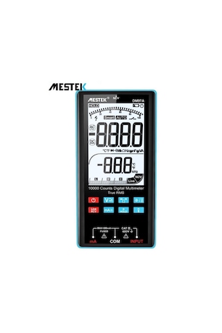 Mestek Dm97a Büyük Ekran Otomatik Aralık Taşınabilir Multimetre