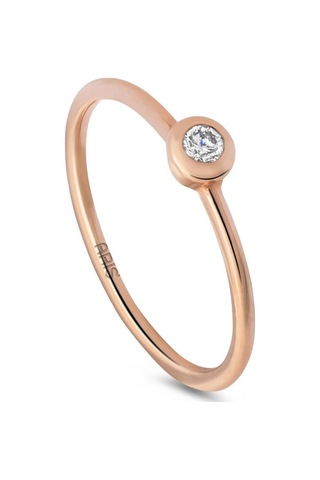 Ariş 0.06 Karat Pırlantalı Tektaş Yüzük