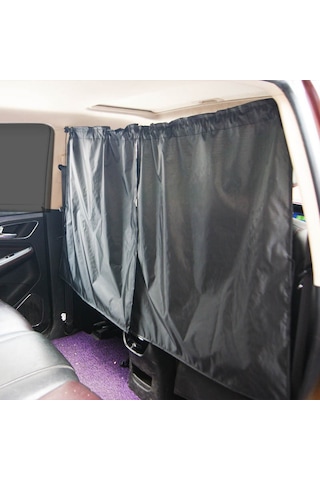 Tenfowee Dayanıklı Ve Pratik Araç İçi Bölme Perdesi - 170x80 + Arka Cam 80x54, Isı Ve Işık Yalıtımı İle Konforlu Sürüş