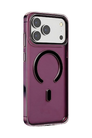Bikapak Magslım Apple iPhone Uyumlu 18 Pro/17 Pro Kiraz Kapak