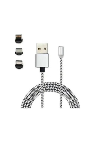 Android Manyetik Mıknatıslı Micro Usb Type-C