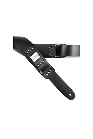 Leatherton Lt Loader Hakiki Deri Gitar Askısı Siyah