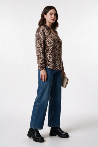 Ekol Bb Bluz Ekol-bb 27kekl01527 Leopar