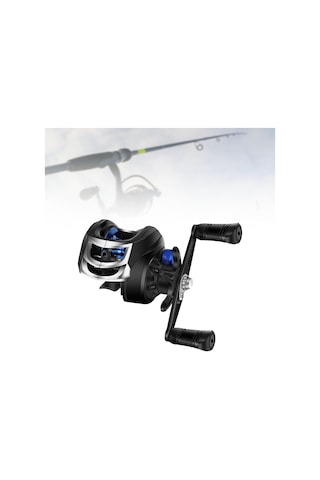 Homyl Baitcasting Reel Süper Kompakt 8kg Max Sol-el Sol El Çok Renkli