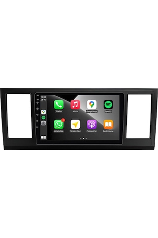 Volkswagen Caravella - Araç Multimedya Ekran - 2gb 32gb - S - Black - 2015 - 2020 - 9 Inch - Cadence - Upg