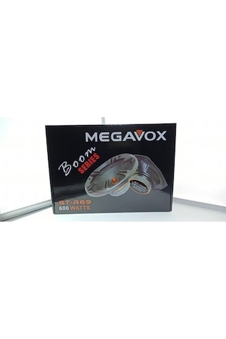 Megavox Gt-r69 Onal Mıdrance Oto Hoparlör 600w 100rms Boom Series
