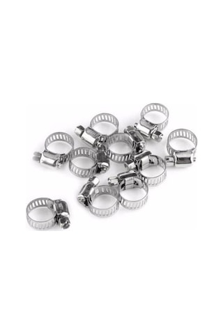 Ayarlı Metal Hortum Kelepçesi Vidalı 19*26 Mm (50 Adet) (532629812)