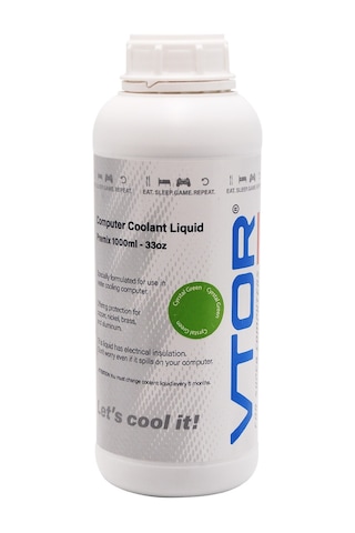 Vtor Bilgisayar Soğutma Sıvısı 1000ML Kristal Yeşil