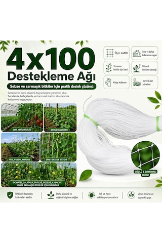 Sunup Sn-38882 Bitki Tırmanma Ağı 4x100 M
