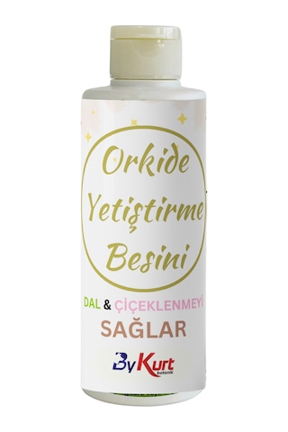 Bykurt Orkide Çiçeklenme Ve Dal Gelişim Besini 100ml Güçlü Organik Takviye 100 ML