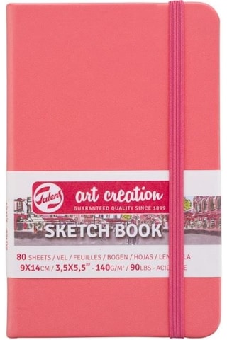 Art Creation Sketch Book Eskiz Bloğu 9x14 140gr 80 Yaprak Somon