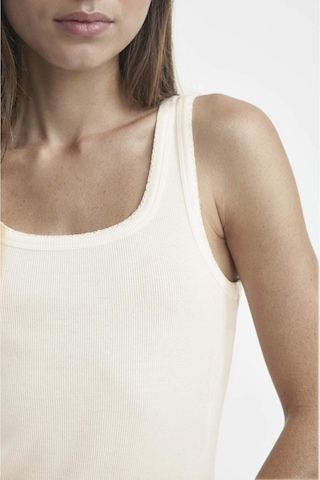DeFacto A0732AX24SMWT32 Coool Bodycon Basic Fitilli Kaşkorse Kolsuz Mini Elbise - Beyaz