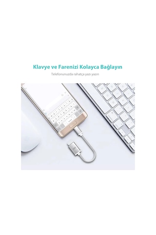 DM Type-C USB Dönüştürücü OTG Kablo