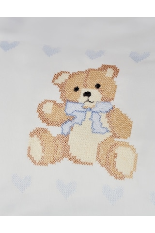 Karaca Home Baby Bear blue Visco Nakışlı Private bebek Seti 2018