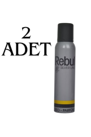 Rebul Silver Line Erkek Sprey Deodorant 2 x 150 ML