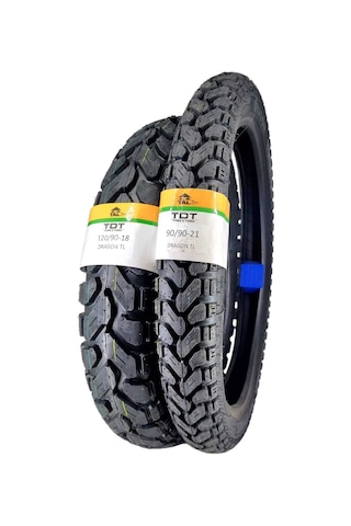 2026 Üretim Ktm 125 Exc Uyumlu 120/90-18 Arka 90/90-21 Ön Dubleks Yarı Yol Yarı Arazi Enduro Lastik Seti