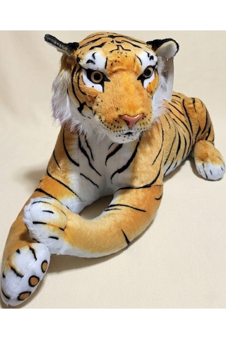 Peluş Kaplan 75 Cm Turuncu