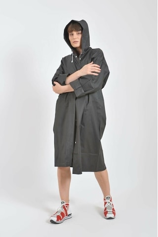 Unisex Su Geçirmez Eva Kumaş Yağmurluk Siyah