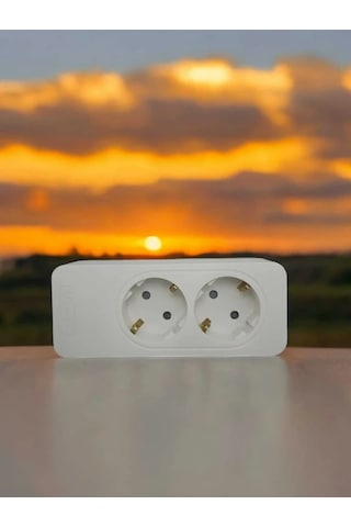 Asyagrup Seldur İkili Çocuk Korumalı Topraklı Grup Priz Kablosuz