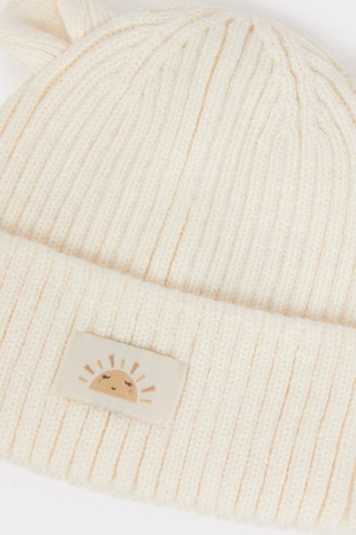 Defacto Kız Bebek Triko Bere C8165a525wner214 Ekru