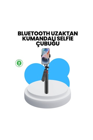 Northcity Taşınabilir Tripod Ve Selfie Çubuğu - Vlog Ve Video Çekimi İçin Pratik Çözüm