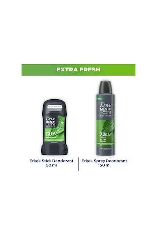 Dove Men +care Advanced Erkek Deodorant Extra Fresh 150 Ml + Extra Fresh Stick 50 Ml