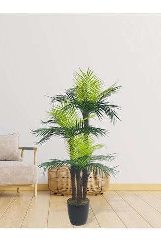 Yapay Ağaç Palmiye 3katlı 27yaprak 130 65cm