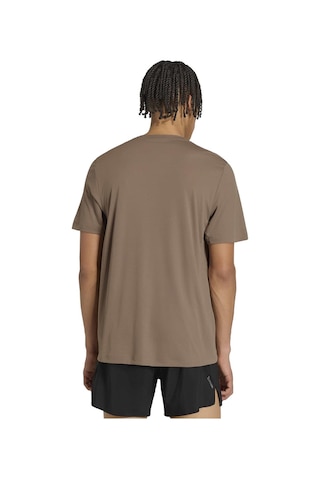 Adidas Erkek T-shirt Run Ess Tee M Kf5311 Bej
