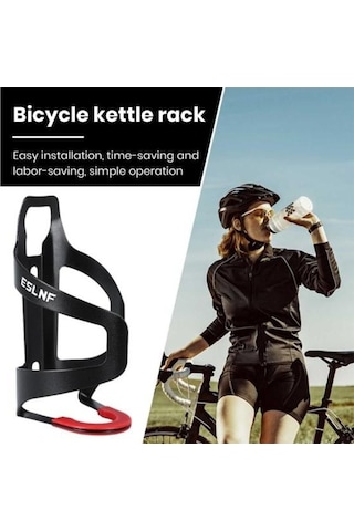Pazly Siyah Alüminyum Bisiklet Şişe Tutucu, Ultralight Paslanmaz Çelik, Korozyona Dirençli, Evrensel Dağ Yol Bisikleti Su Şişesi Tutucu Siyah