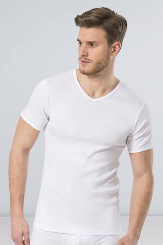 Türen Erkek Ribana V Yaka Fanila 2'li Paket 001