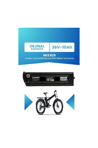 Rks Rz6 Uyumlu 36v 10ah Güçlendirilmiş Batarya
