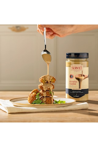 Servet Tek Kavrulmuş Taze Servet Tahini - 500g