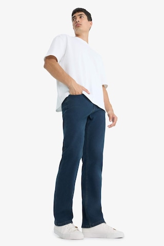 Defacto Diago Comfort Fit Yüksek Bel Geniş Paça Düz Paça Jean Pantolon V0796az25wnnm34 Mavi-nm34