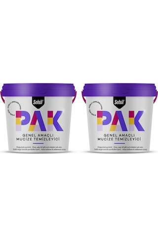 Selsil Pak Genel Amaçlı Mucize Temizleyici 500 G x 2 Adet
