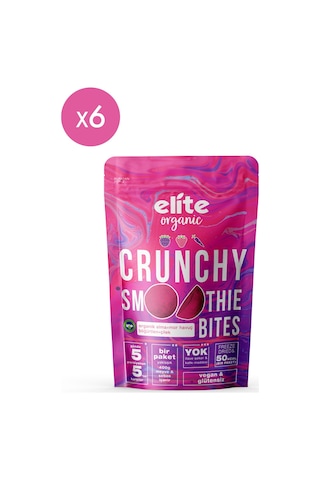 6'lı Smoothie Bites Kırmızı Orman Meyveleri 13.6g