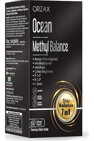 Ocean Methyl Balance 60 Kapsül Ocean Methyl Balance 60 Kapsül