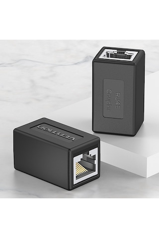 Springsun Vention Ipvw0 Rj45 Konnektör Cat.6 Ftp Keystone Jack Bağlantı Parçası Ağ Kablosu Uzatma Beyaz 1 Adet