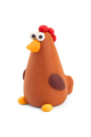 Hey Clay Hava İle Kuruyan Kil 6'lı Kutu - Çiftlik Kuşları Ördek, Kaz, Tavuk