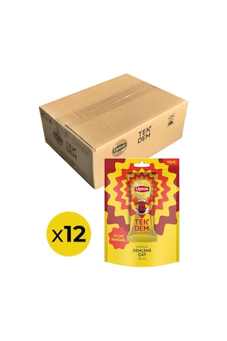Lipton Anında Çay Tek Dem Klasik 12 x 10'lu