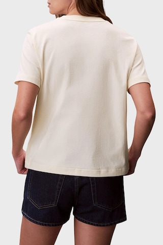 Calvin Klein Bayan T Shirt Lv047f829g F7j Beyaz BEYAZ