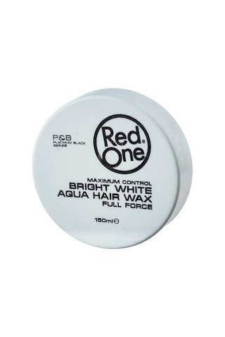 Red One Aqua Maximum Control Hair Wax Beyaz 150 ML