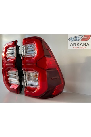 Toyota Hilux 2021 - 2024 Stop Lambası Takım Sağ - Sol Ledli