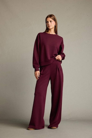 Defacto Regular Fit Normal Bel Düz Paça Modal Pantolon G2911ax25aubr115 Bordo