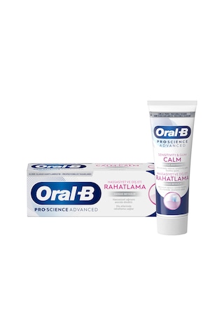 Oral-B Pro-Science Advanced Hassasiyet ve Diş Eti Hassas Beyazlık Diş Macunu 75 ML