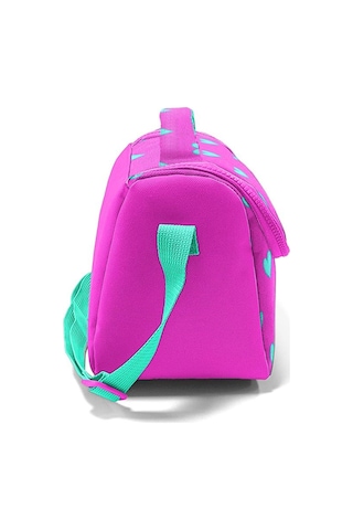 Coral High Kids Neon Pembe Su Yeşili Kalp Desenli Thermo Beslenme Çantası 11806