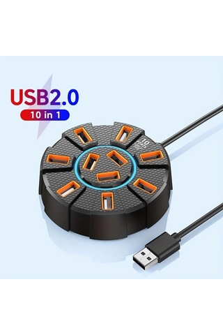 Xuweiwei 10 İn 1 Renkli Ortam Işığı Usb 2.0 Beyaz 1.2 M İç Mekan Led Aydınlatma Yatak Odası Ofis Dekoru Kolay Kurulum